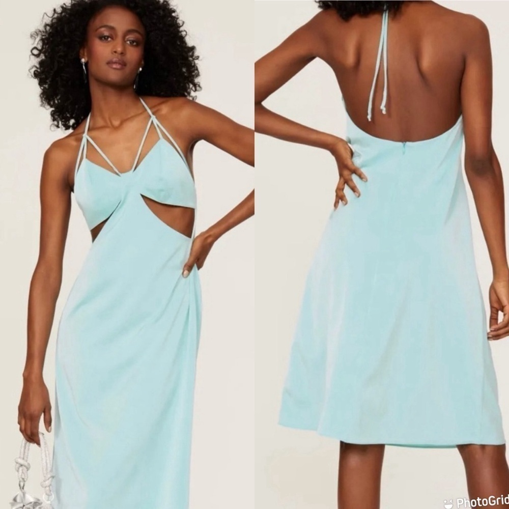 Sipos Butterfly Slip Dress